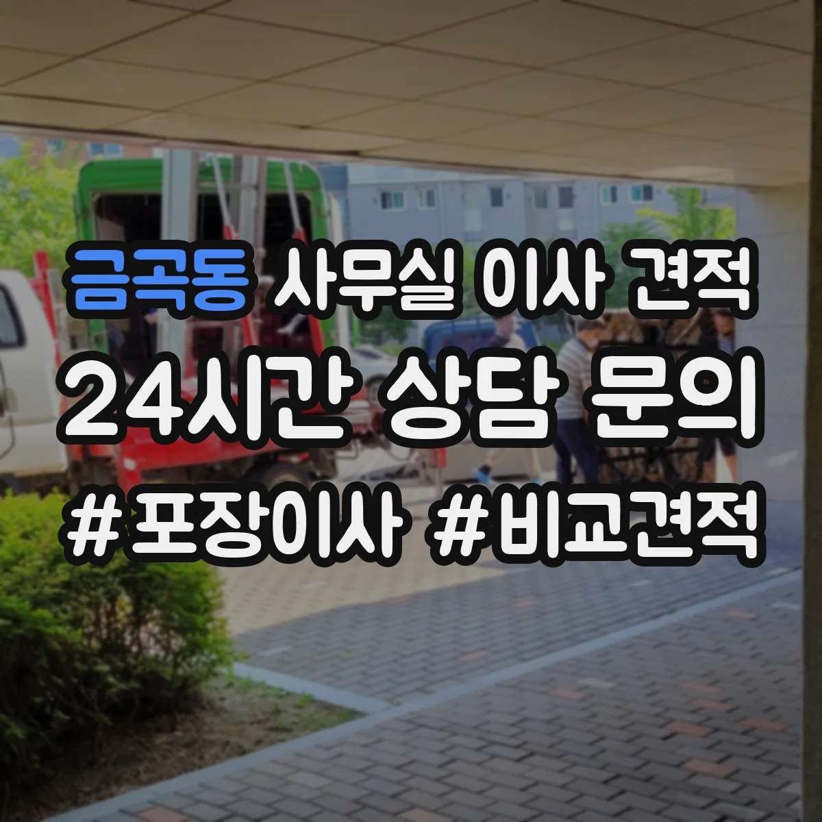 금곡동 사무실 이사 견적