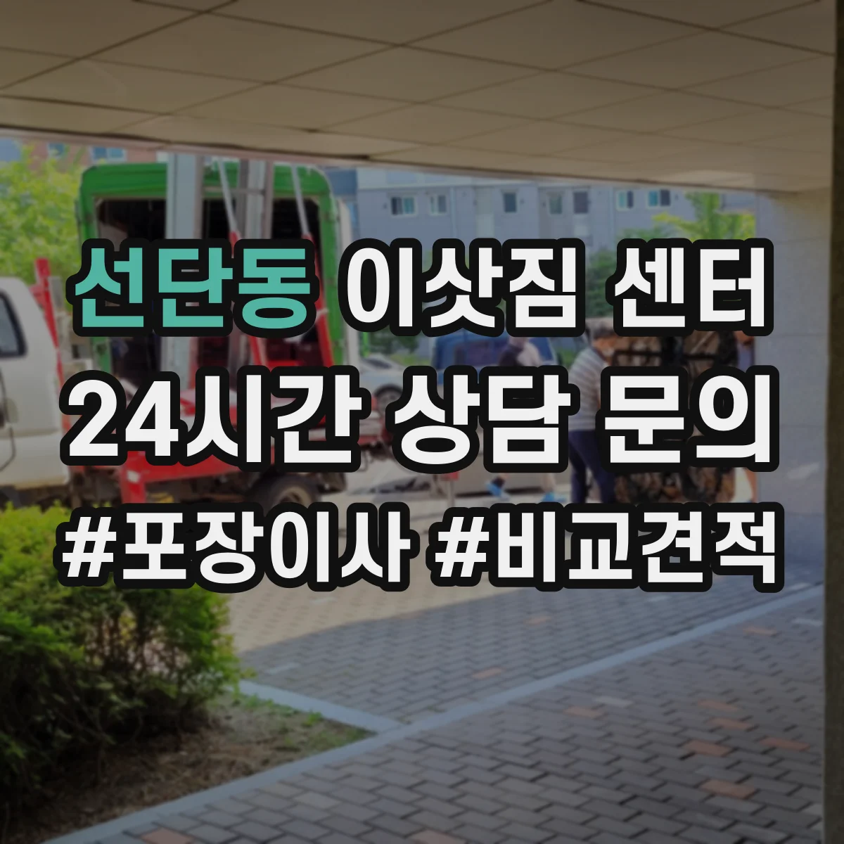 선단동 이삿짐 센터