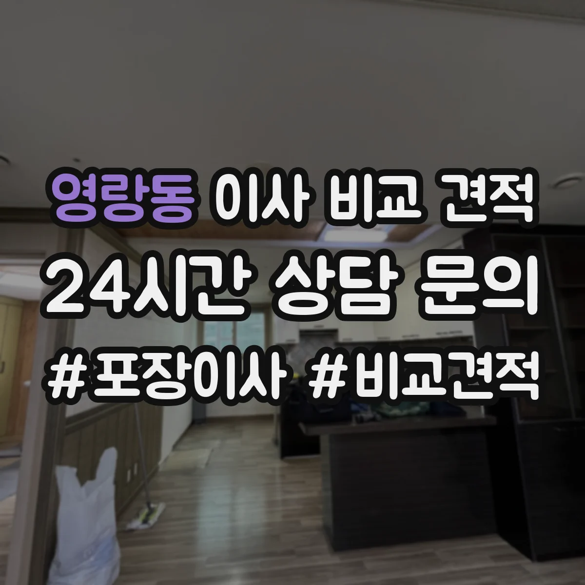 영랑동 이사 비교 견적
