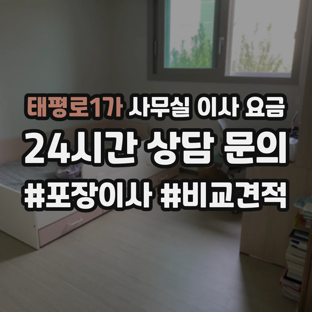태평로1가 사무실 이사 요금