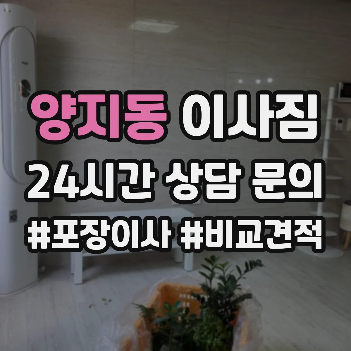 양지동 이사짐