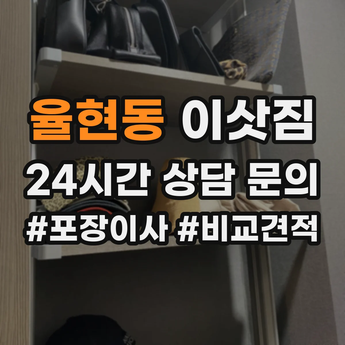 율현동 이삿짐