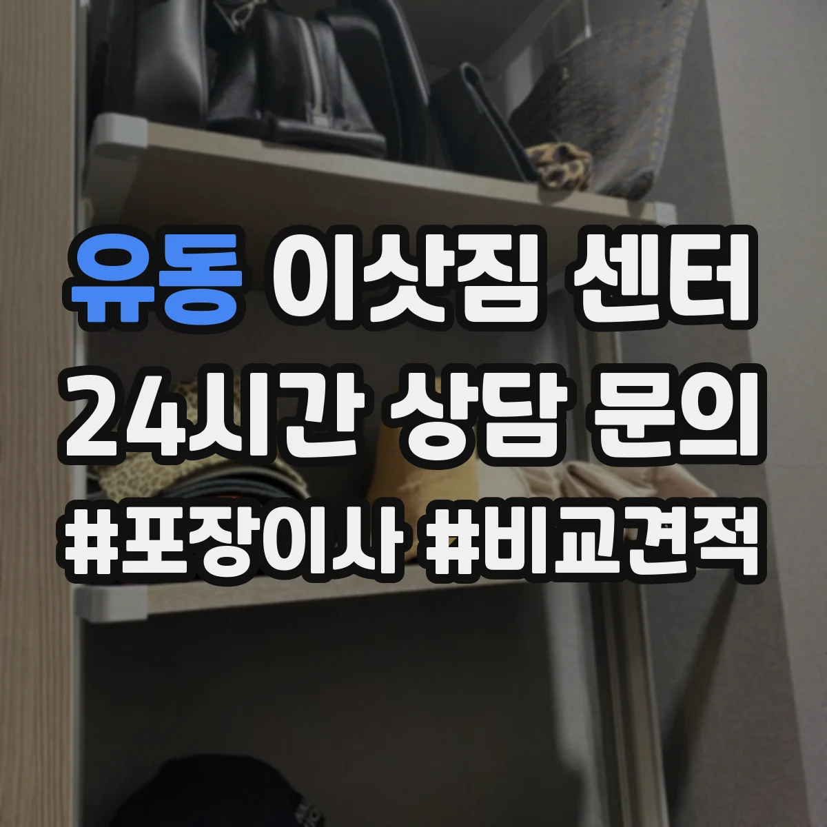 유동 이삿짐 센터