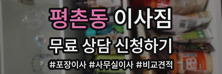 평촌동 이사짐