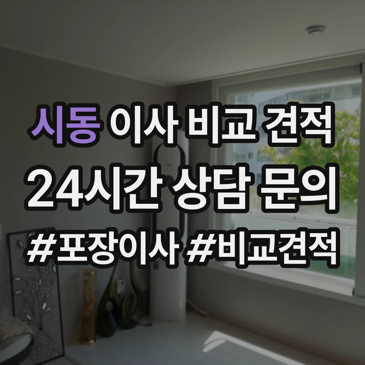 시동 이사 비교 견적