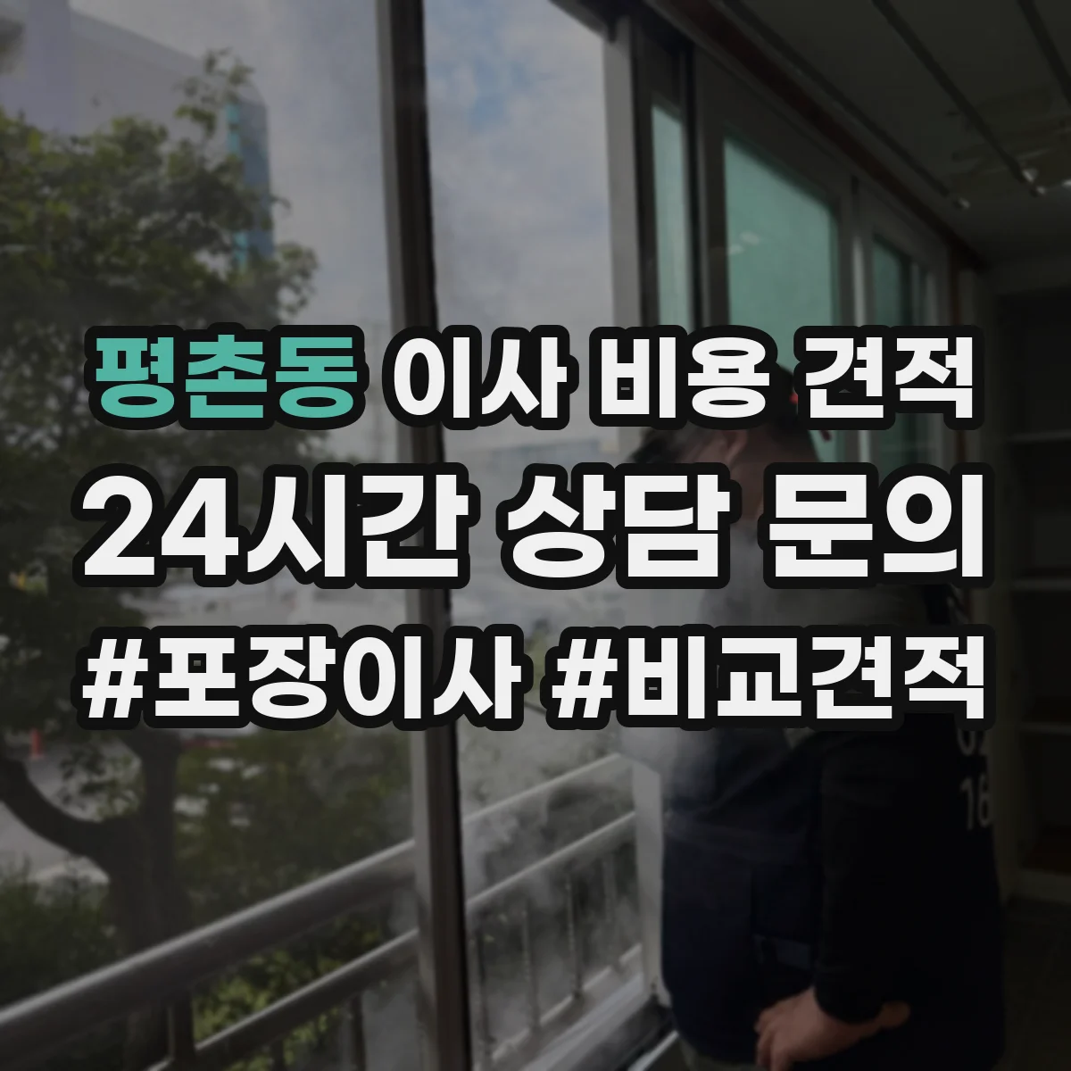 평촌동 이사 비용 견적