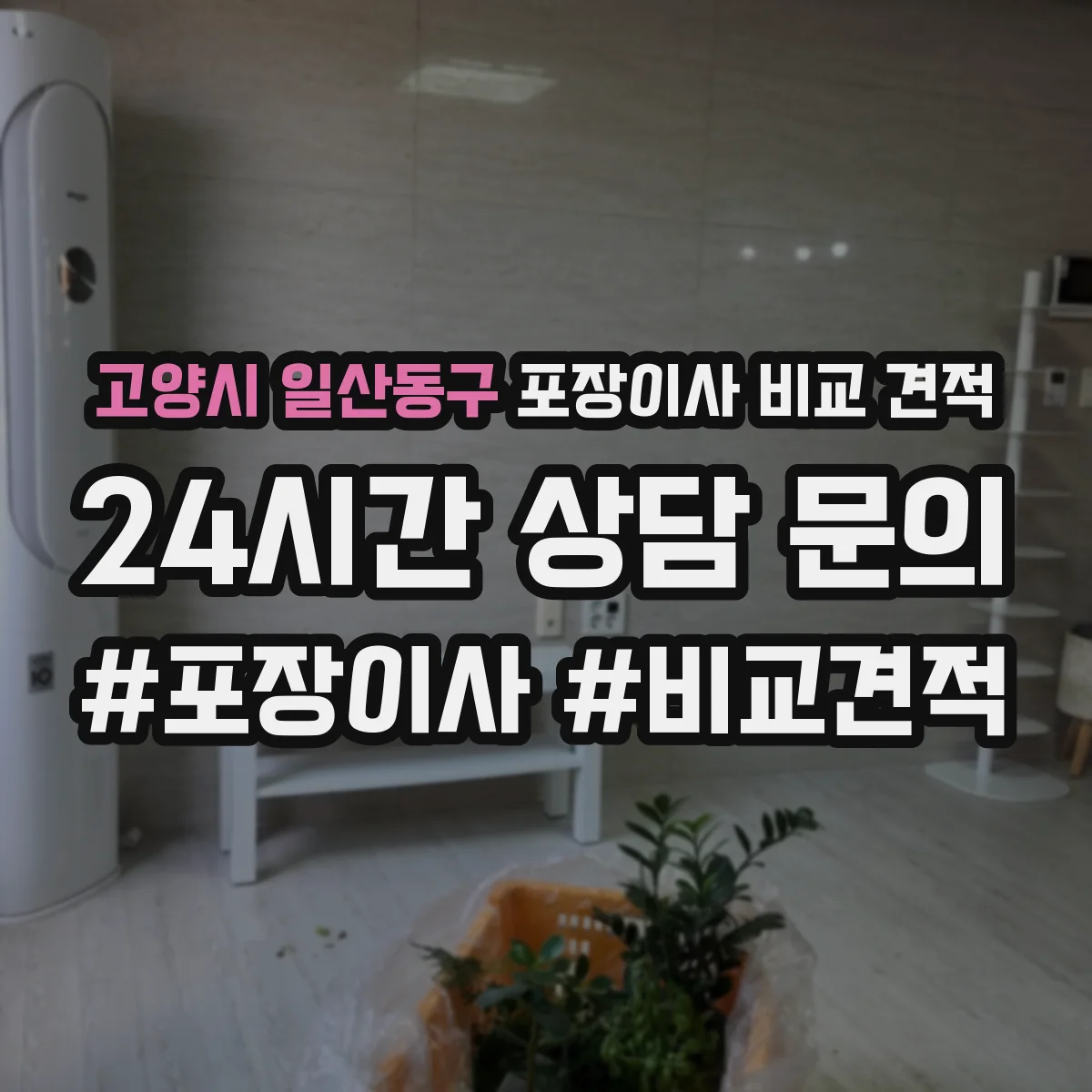 고양시 일산동구 포장이사 비교 견적