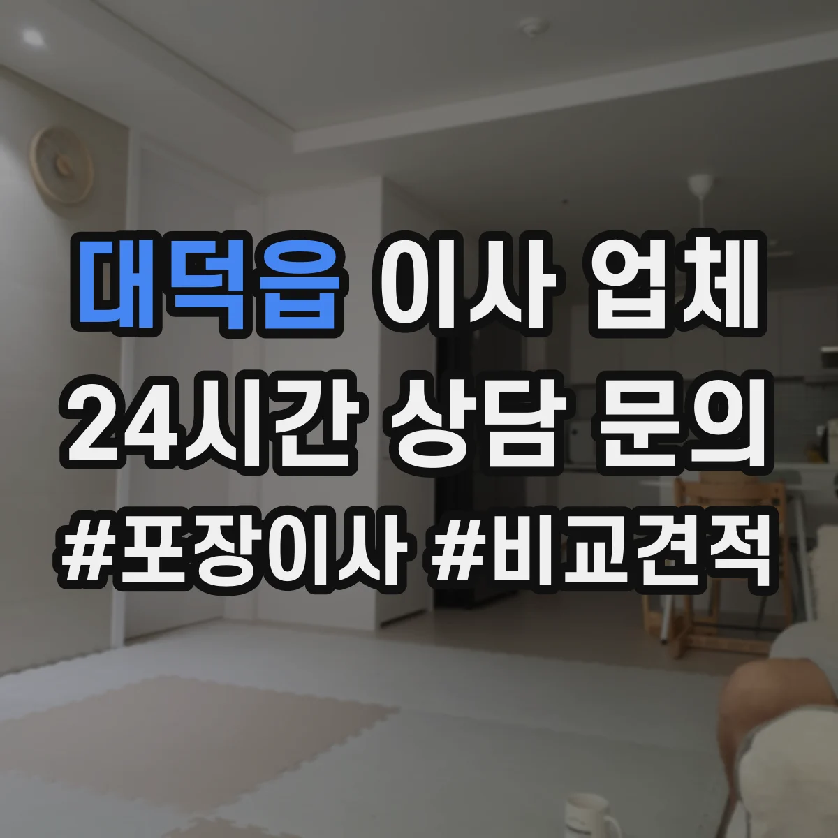 대덕읍 이사 업체