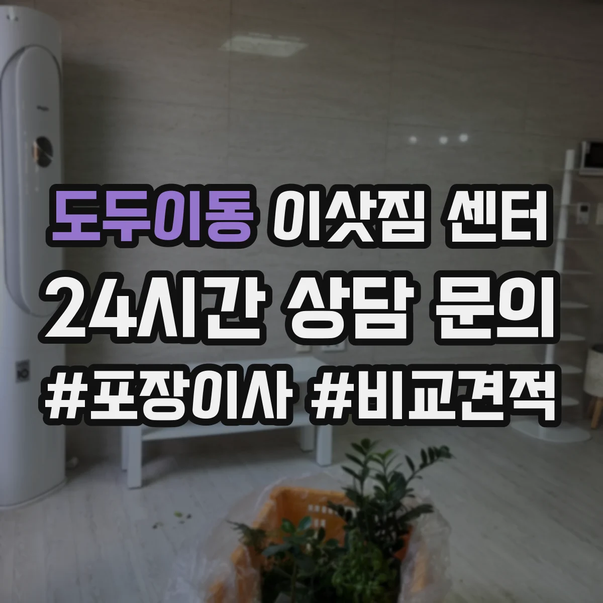 도두이동 이삿짐 센터