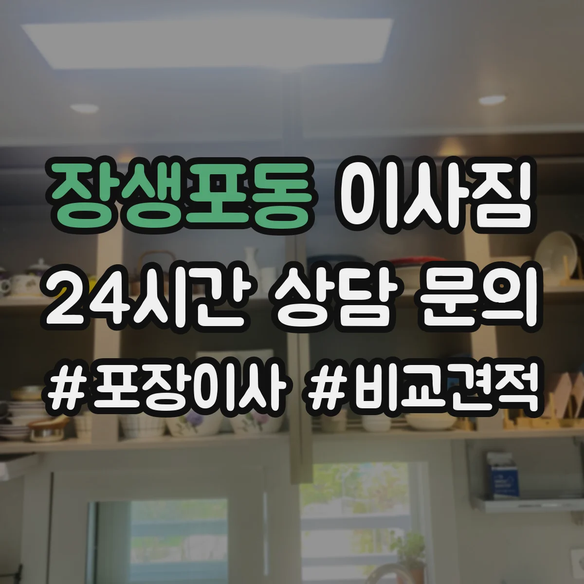 장생포동 이사짐