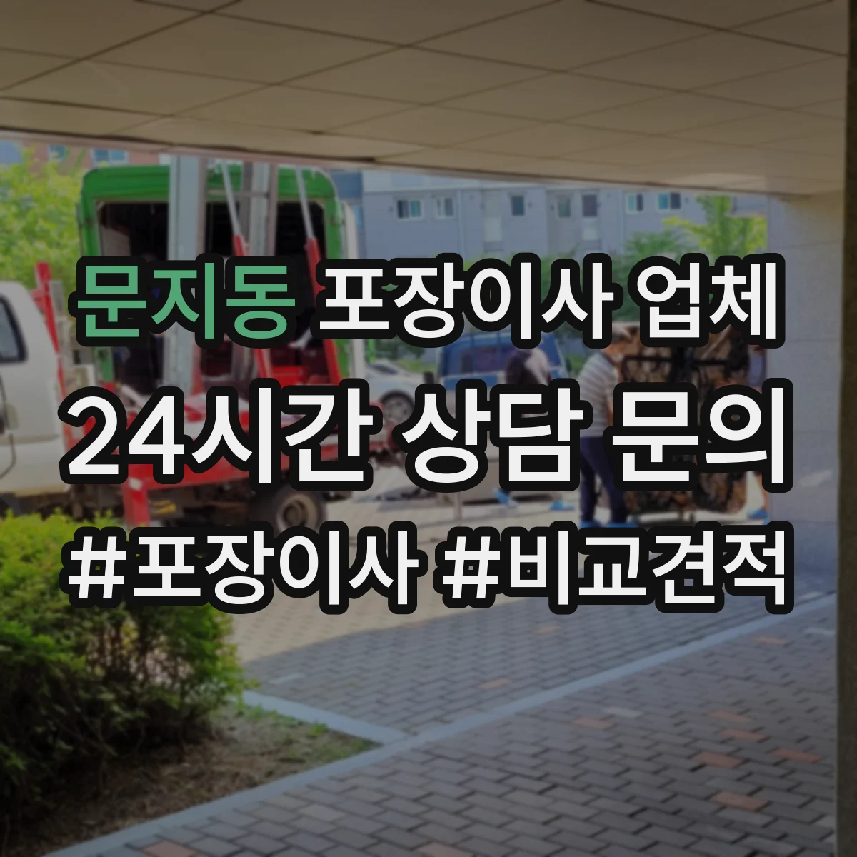 문지동 포장이사 업체