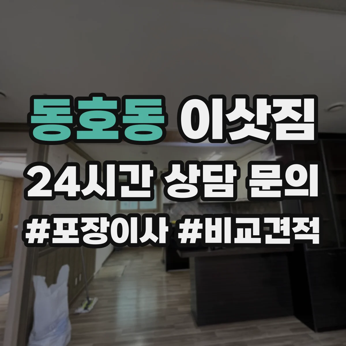 동호동 이삿짐