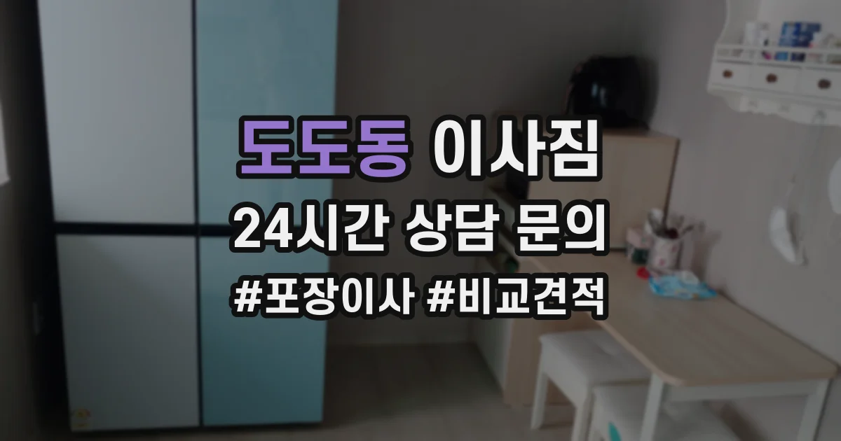 도도동 이사짐