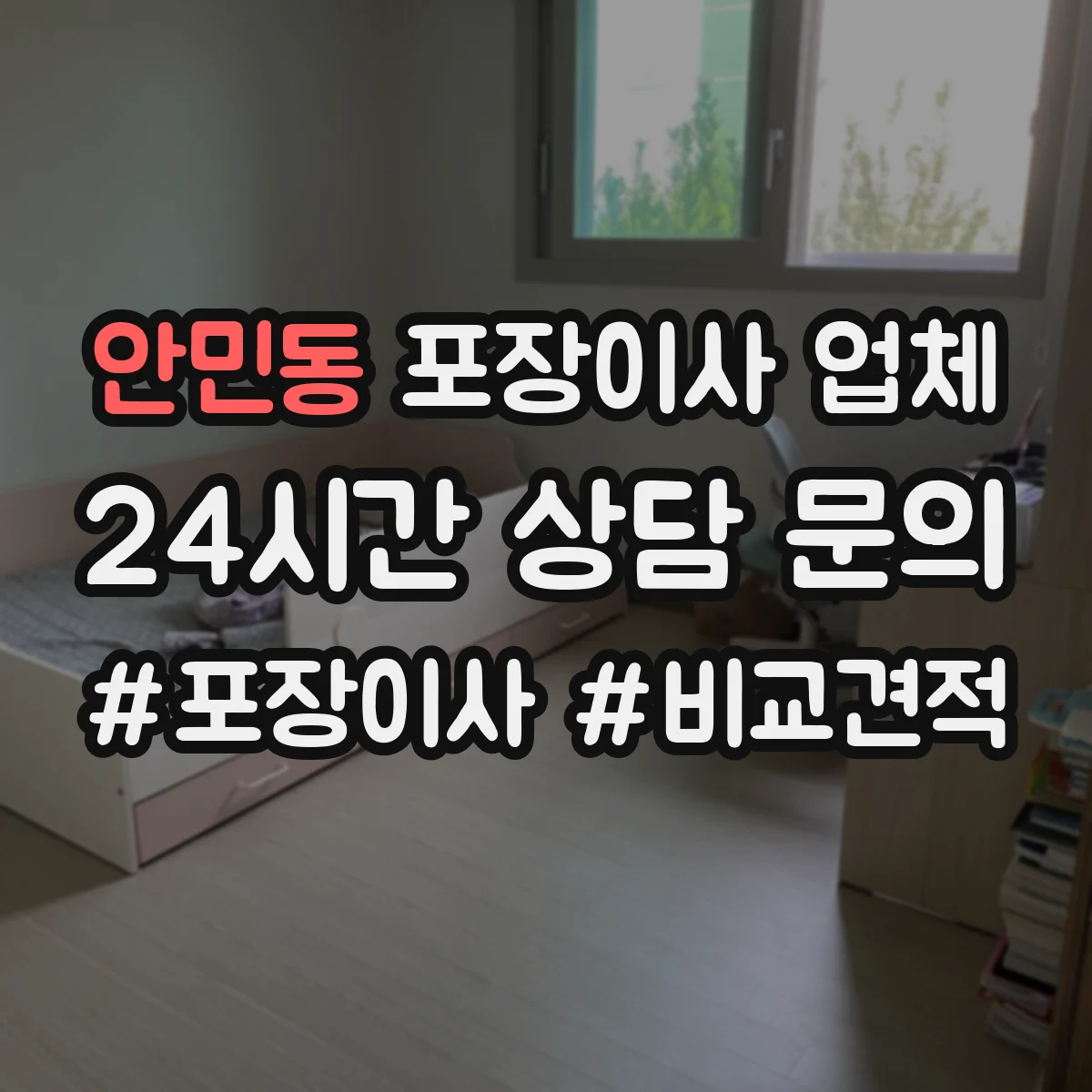 안민동 포장이사 업체