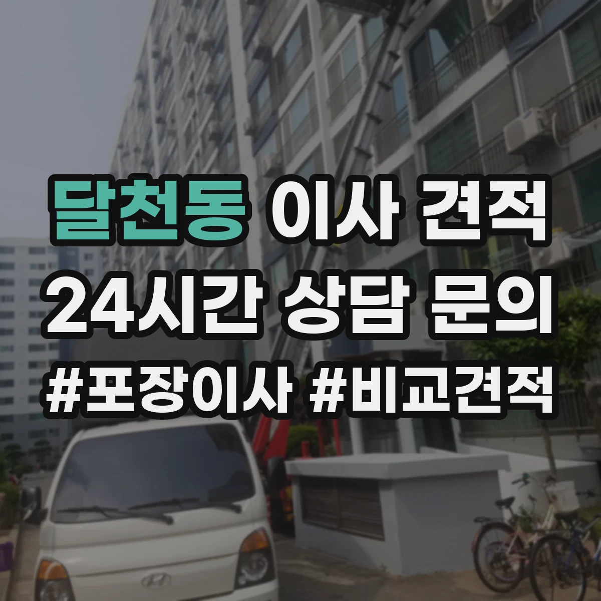 달천동 이사 견적