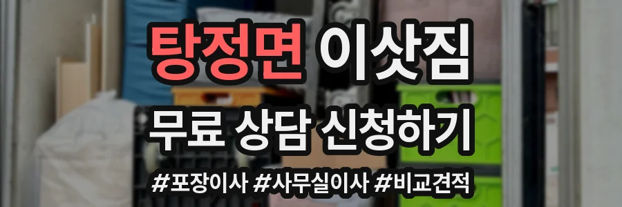 탕정면 이삿짐