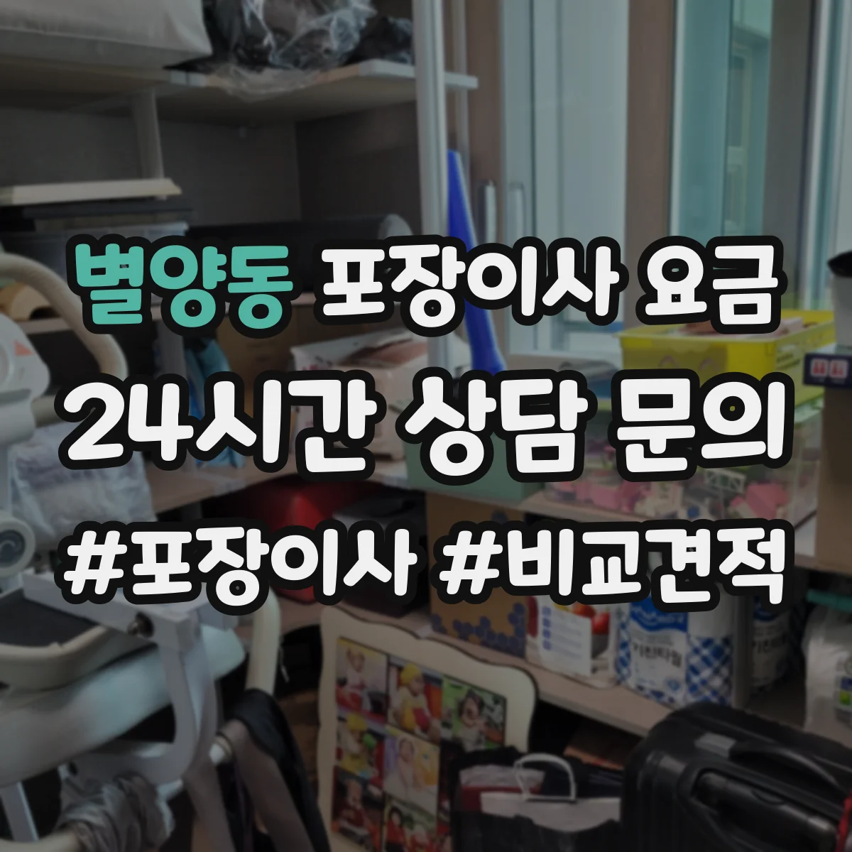 별양동 포장이사 요금