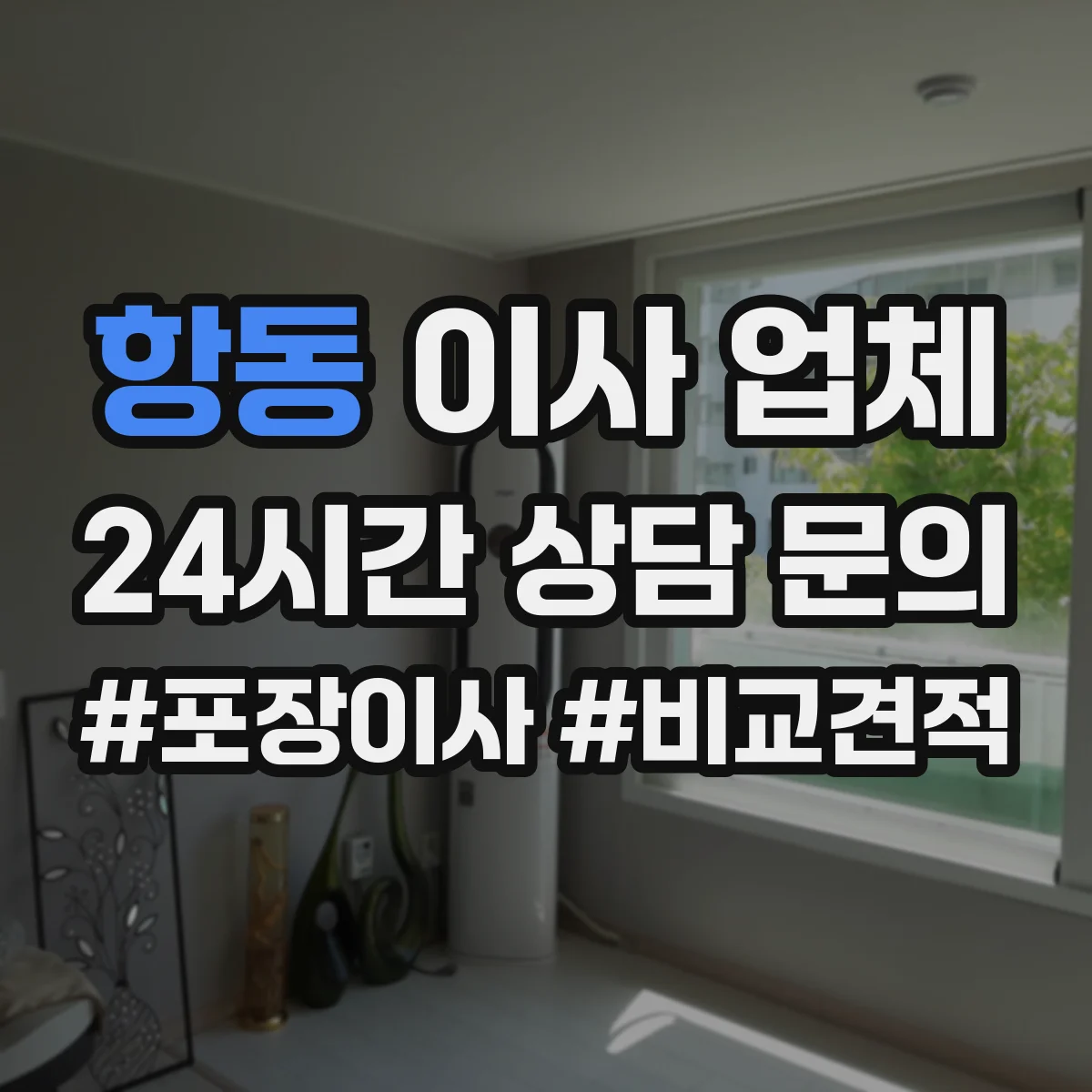 항동 이사 업체