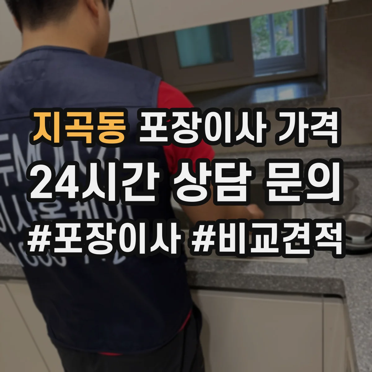 지곡동 포장이사 가격