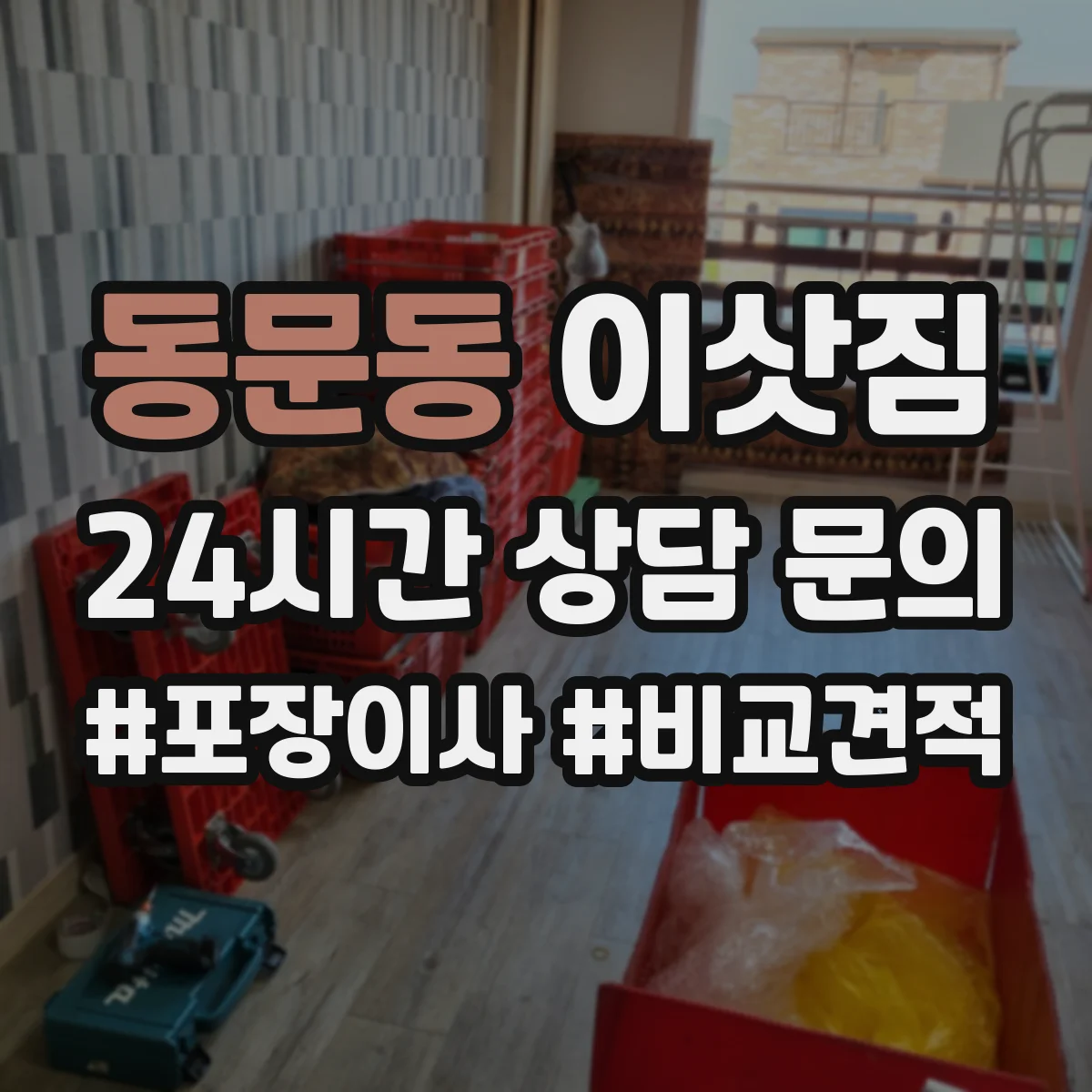 동문동 이삿짐