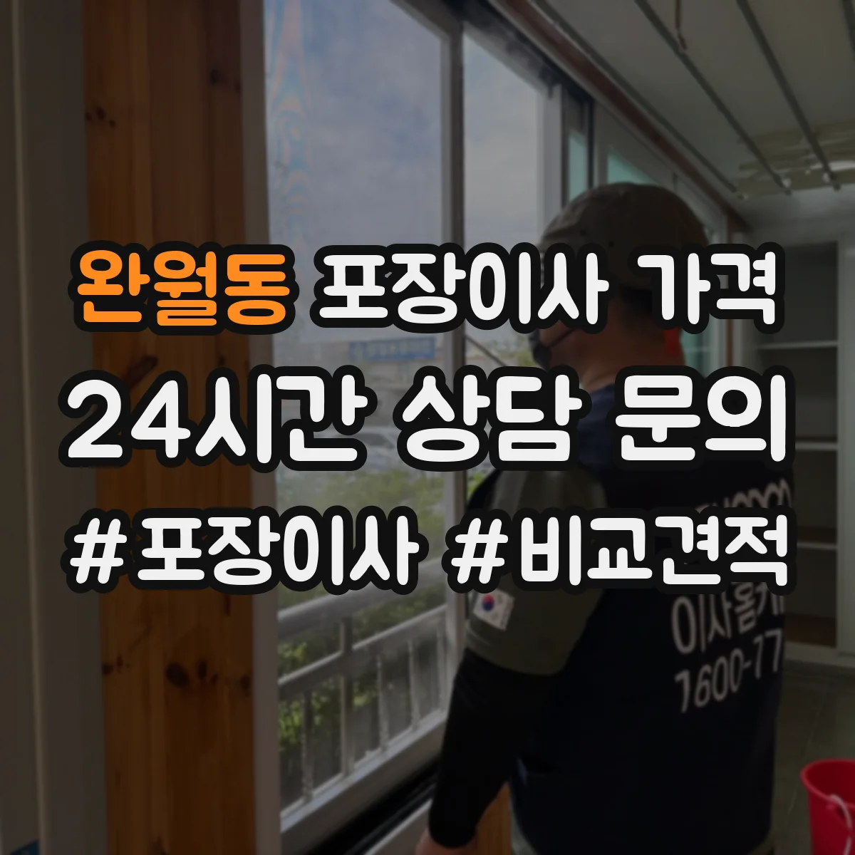 완월동 포장이사 가격
