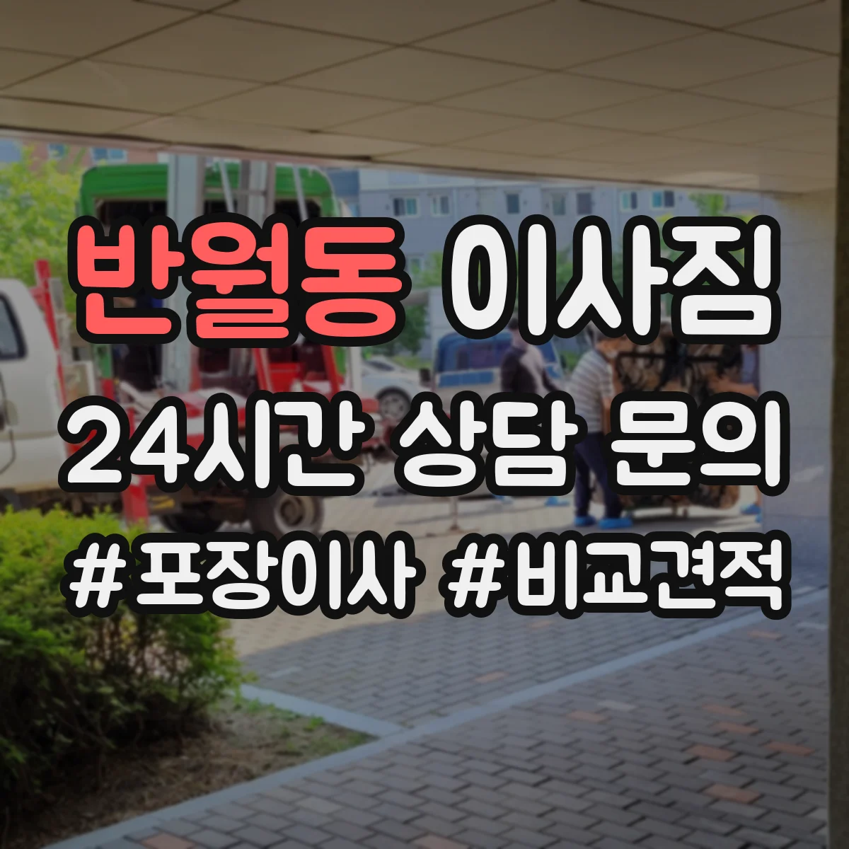 반월동 이사짐