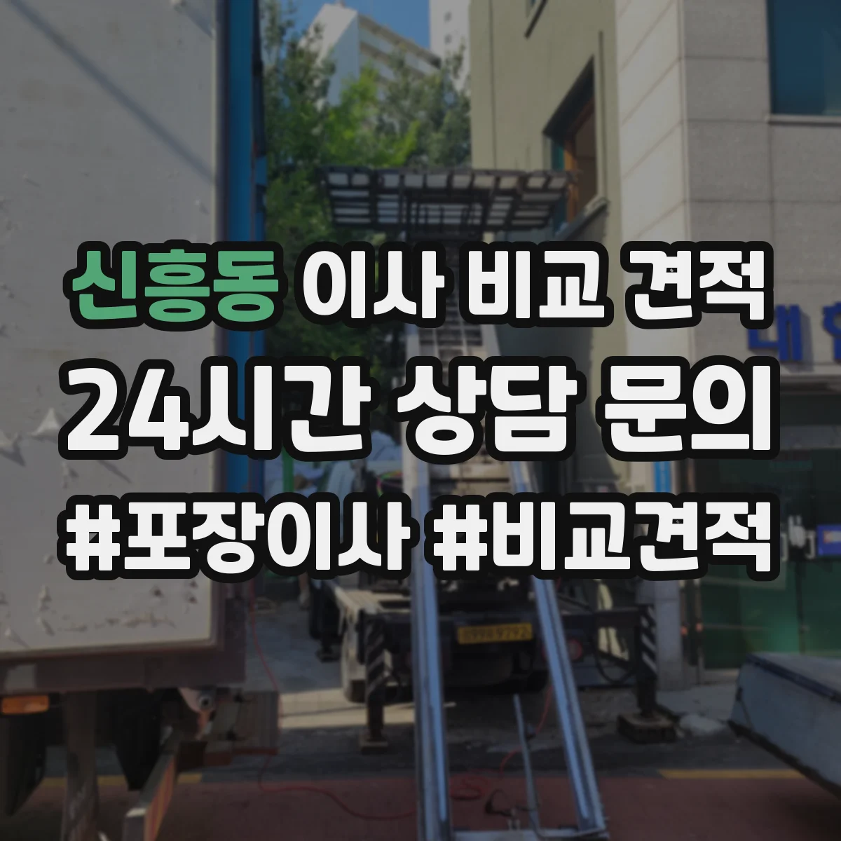 신흥동 이사 비교 견적