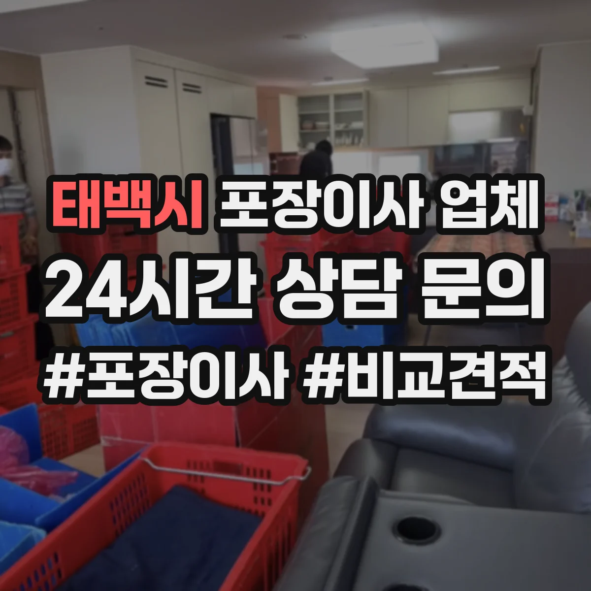 태백시 포장이사 업체