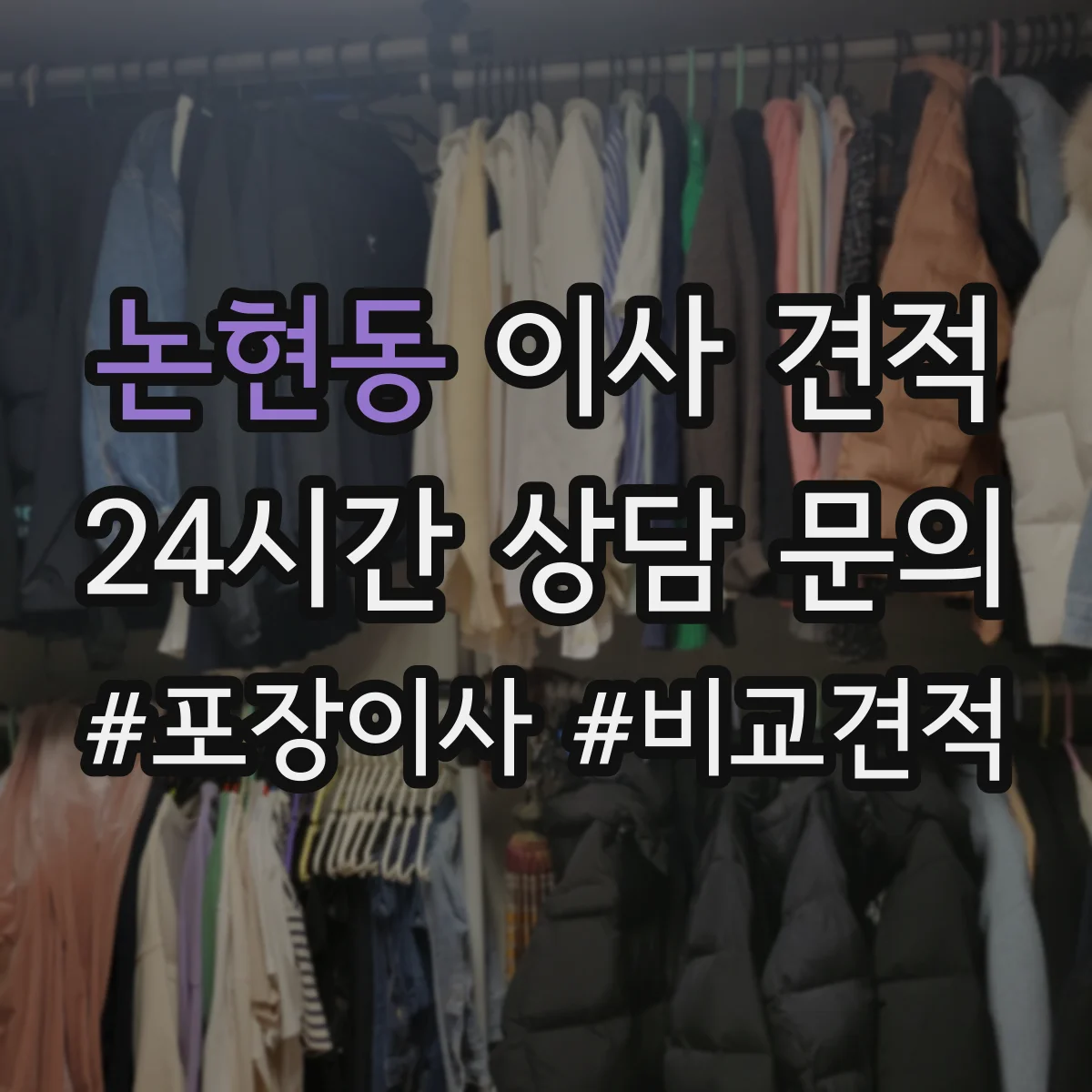 논현동 이사 견적
