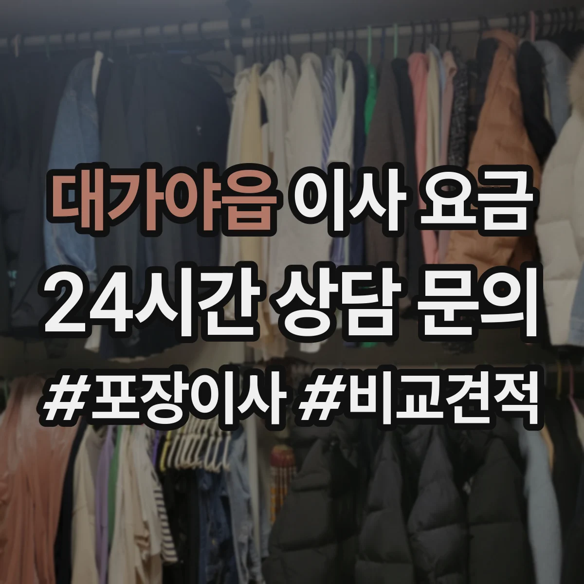 대가야읍 이사 요금