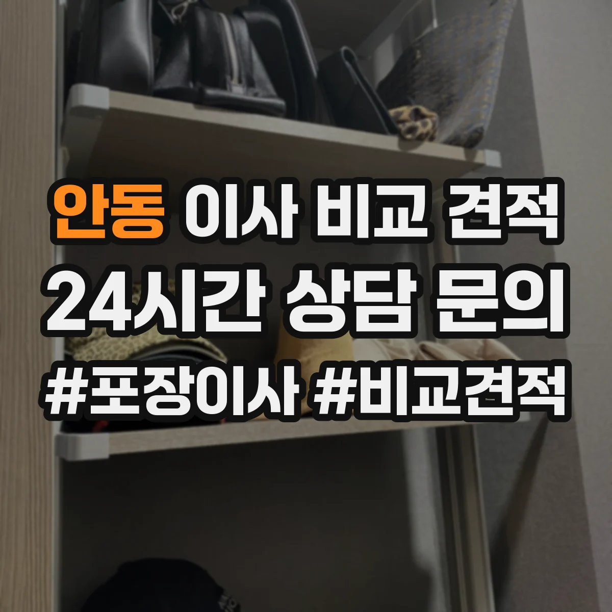 안동 이사 비교 견적
