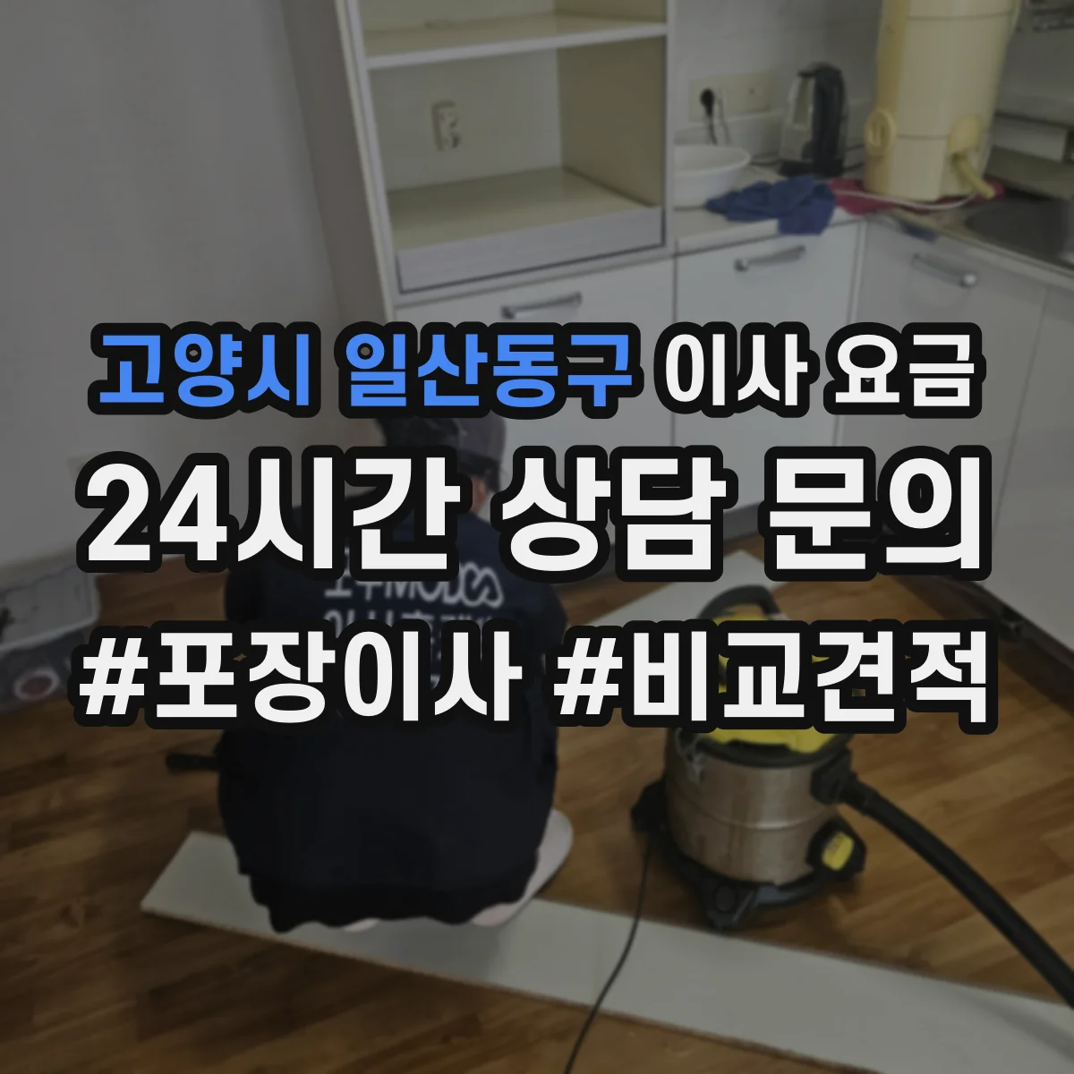 고양시 일산동구 이사 요금