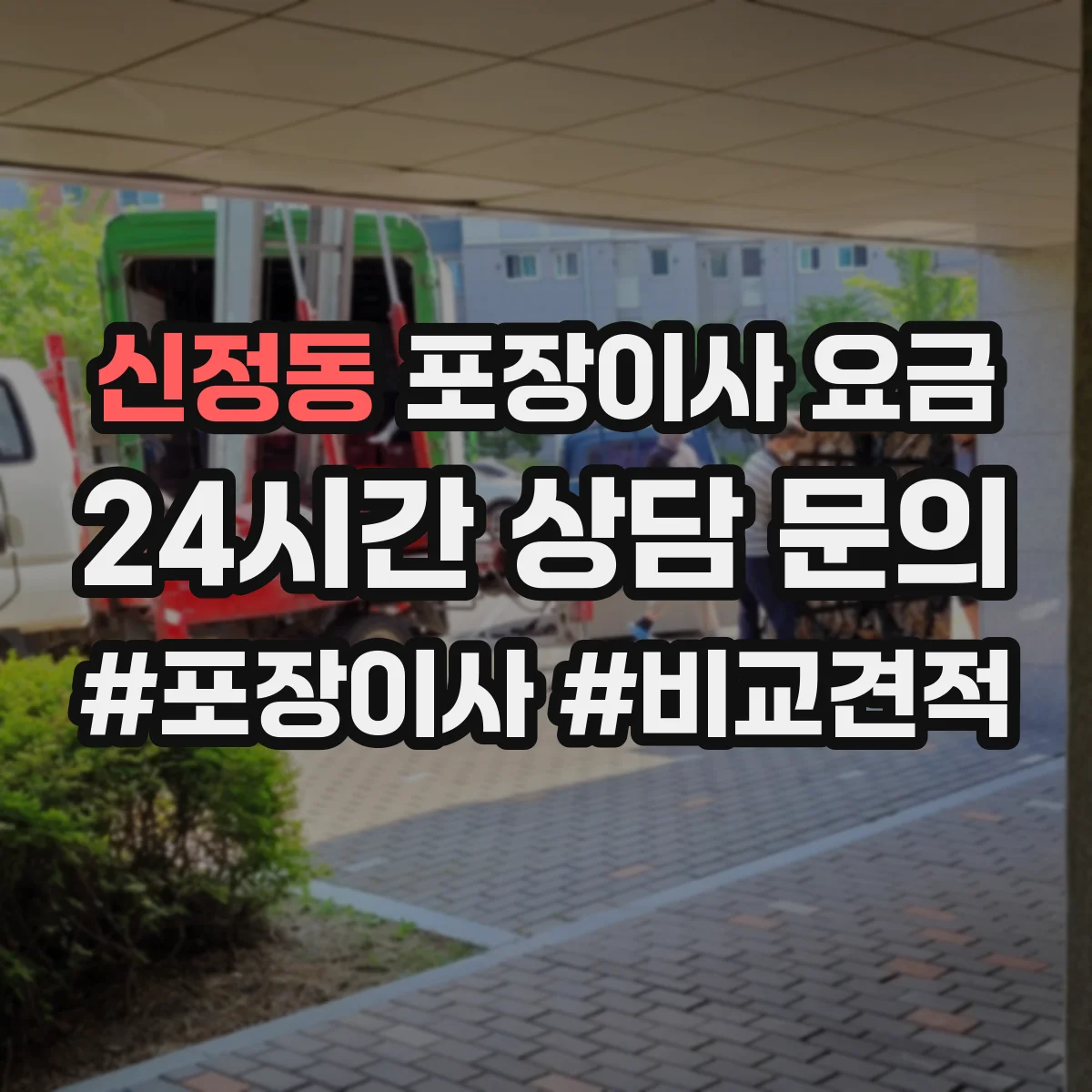 신정동 포장이사 요금