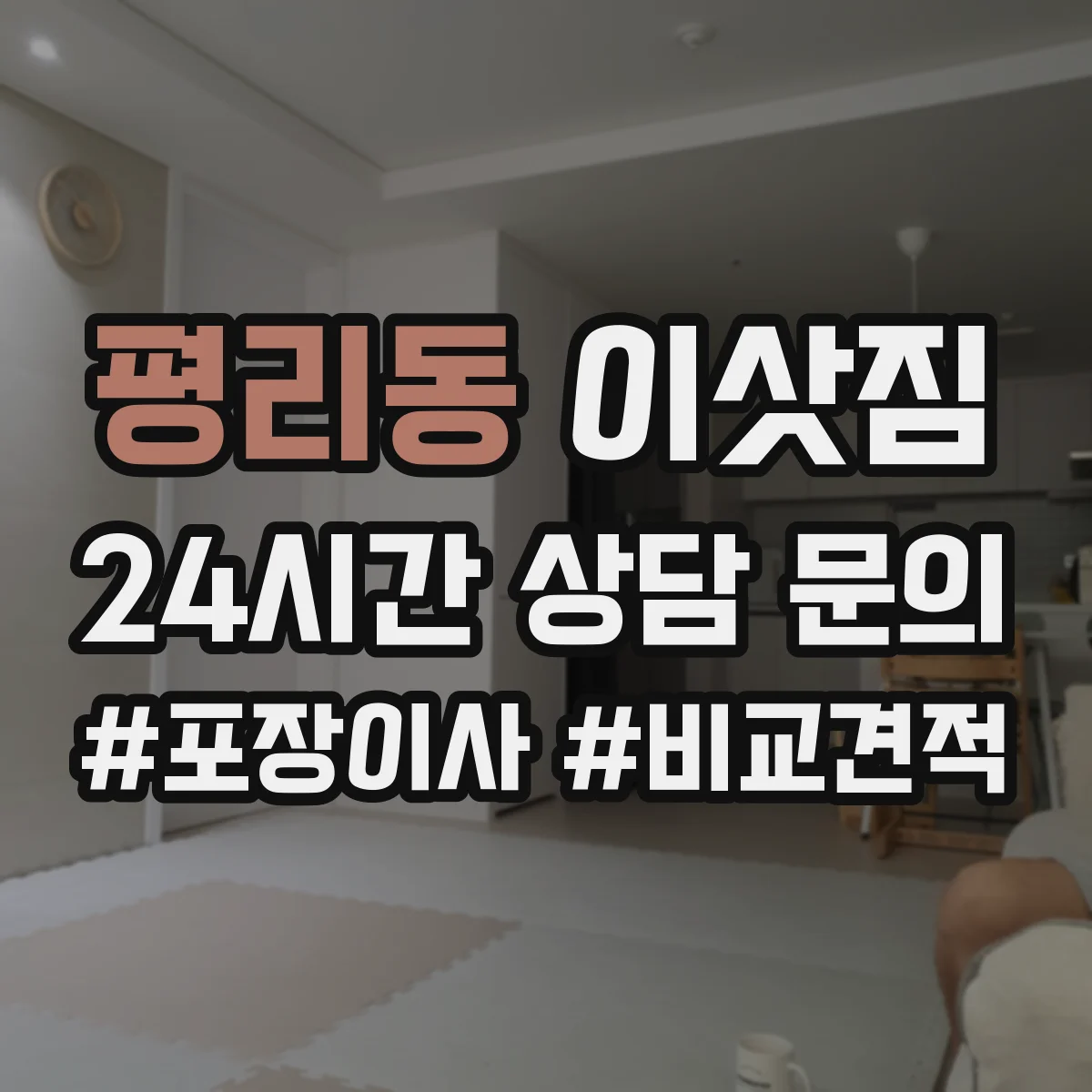 평리동 이삿짐