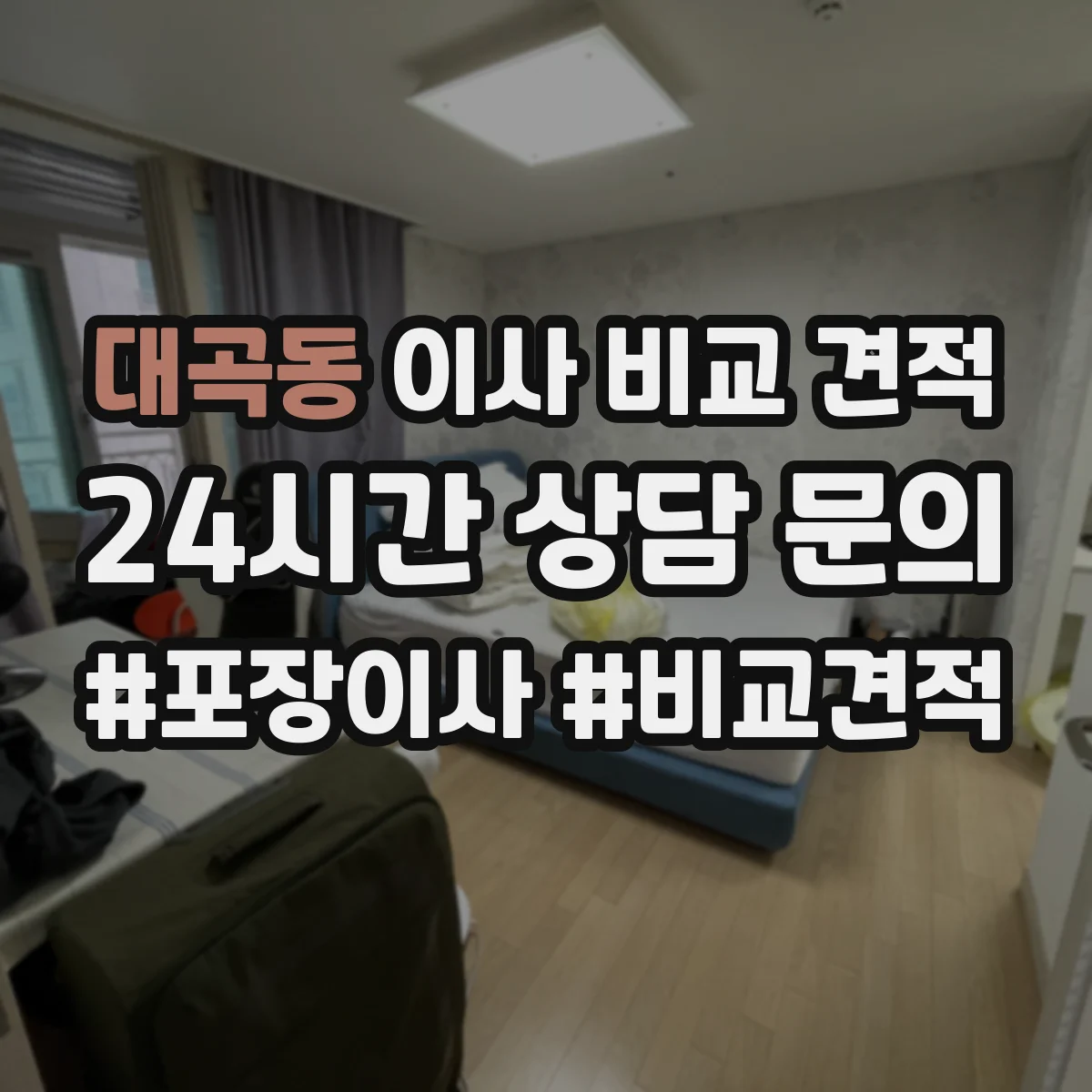 대곡동 이사 비교 견적