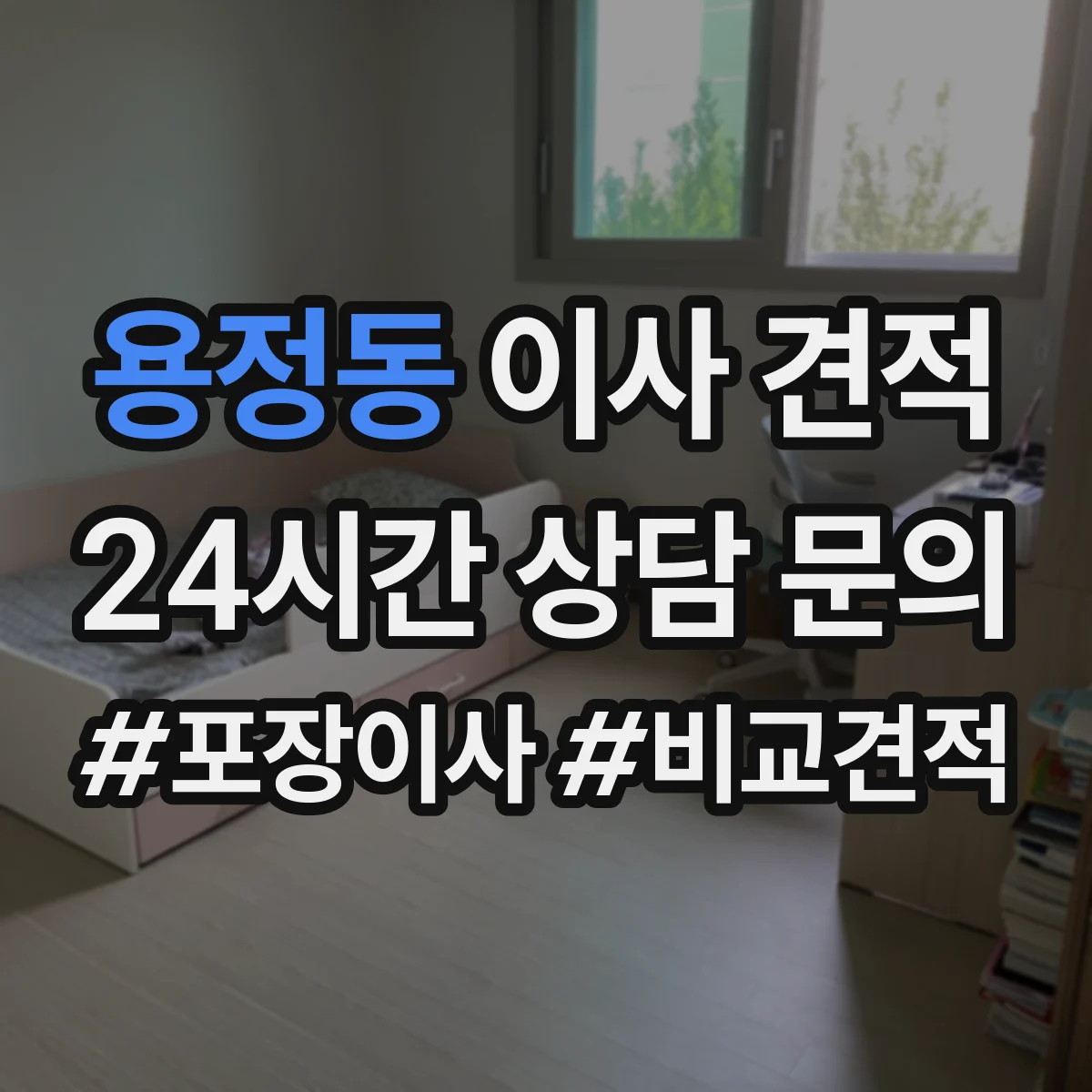 용정동 이사 견적