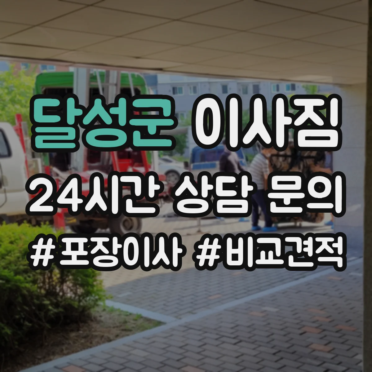 달성군 이사짐