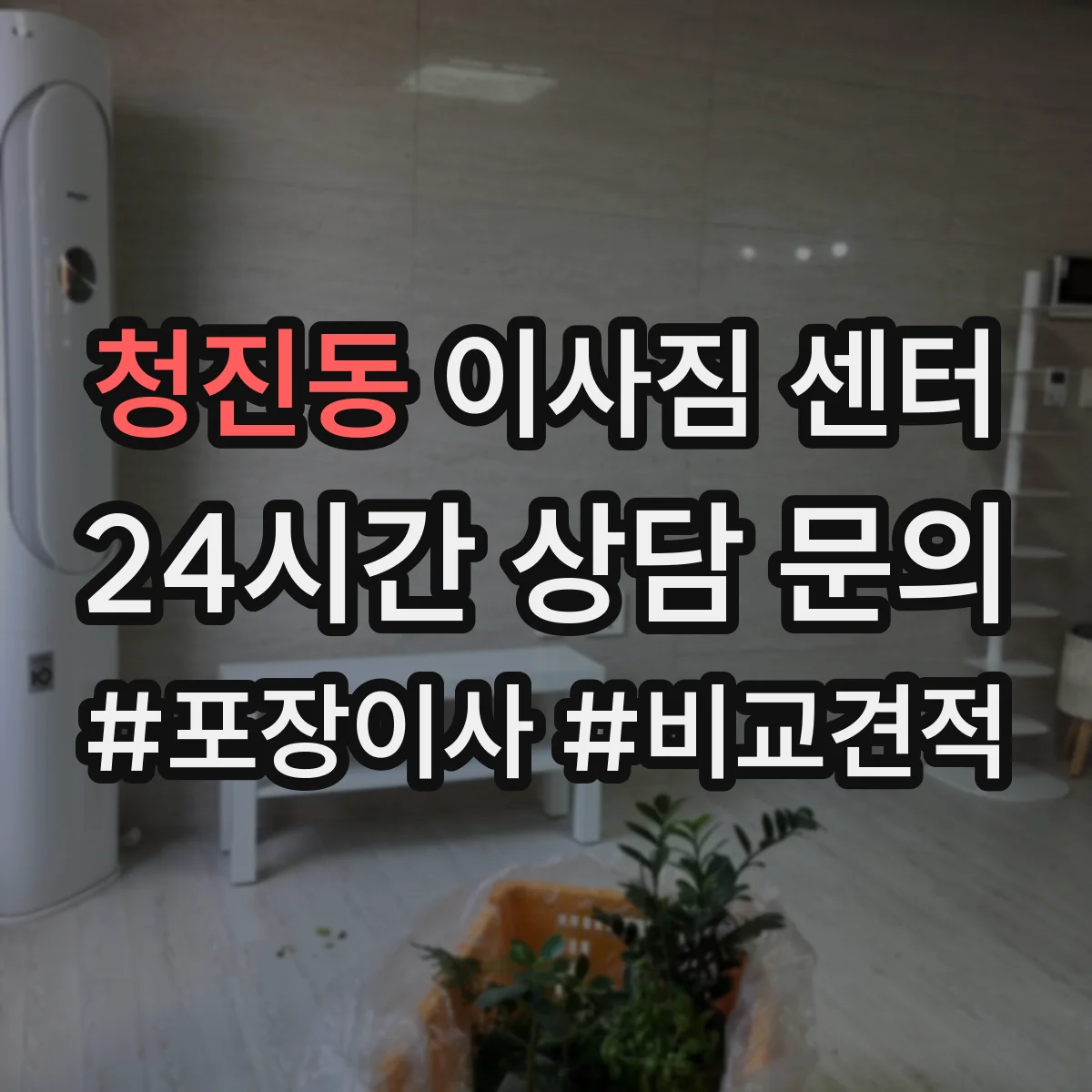 청진동 이사짐 센터