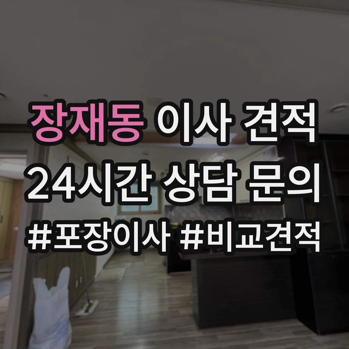 장재동 이사 견적