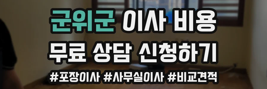 군위군 이사 비용