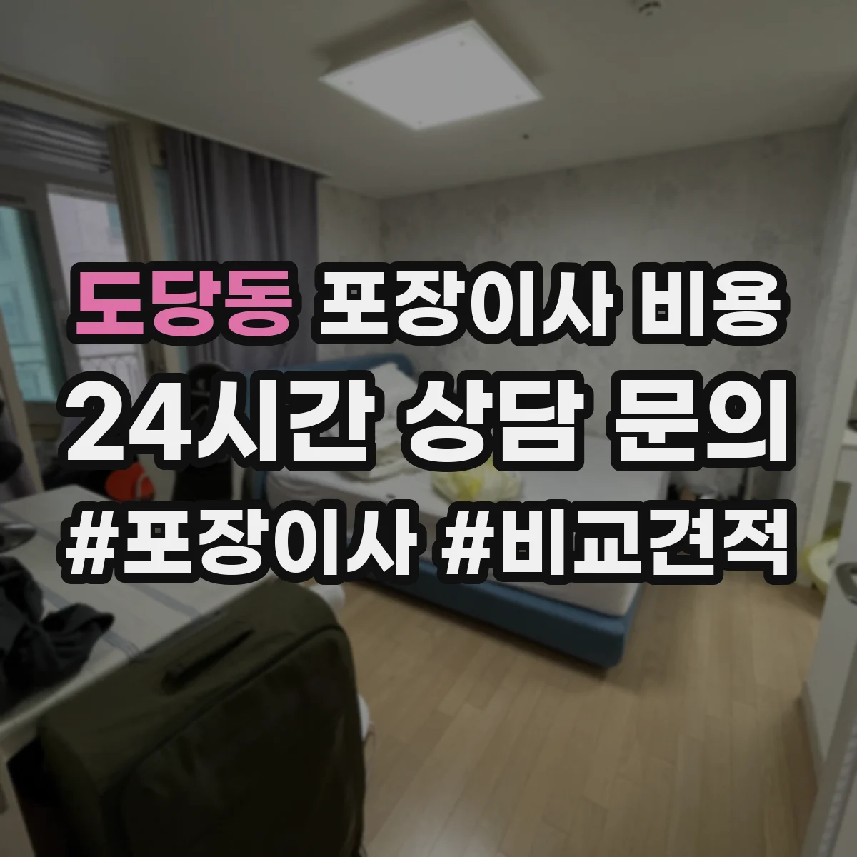 도당동 포장이사 비용