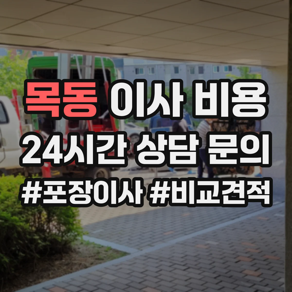 목동 이사 비용
