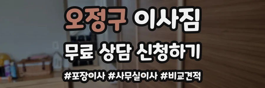 오정구 이사짐