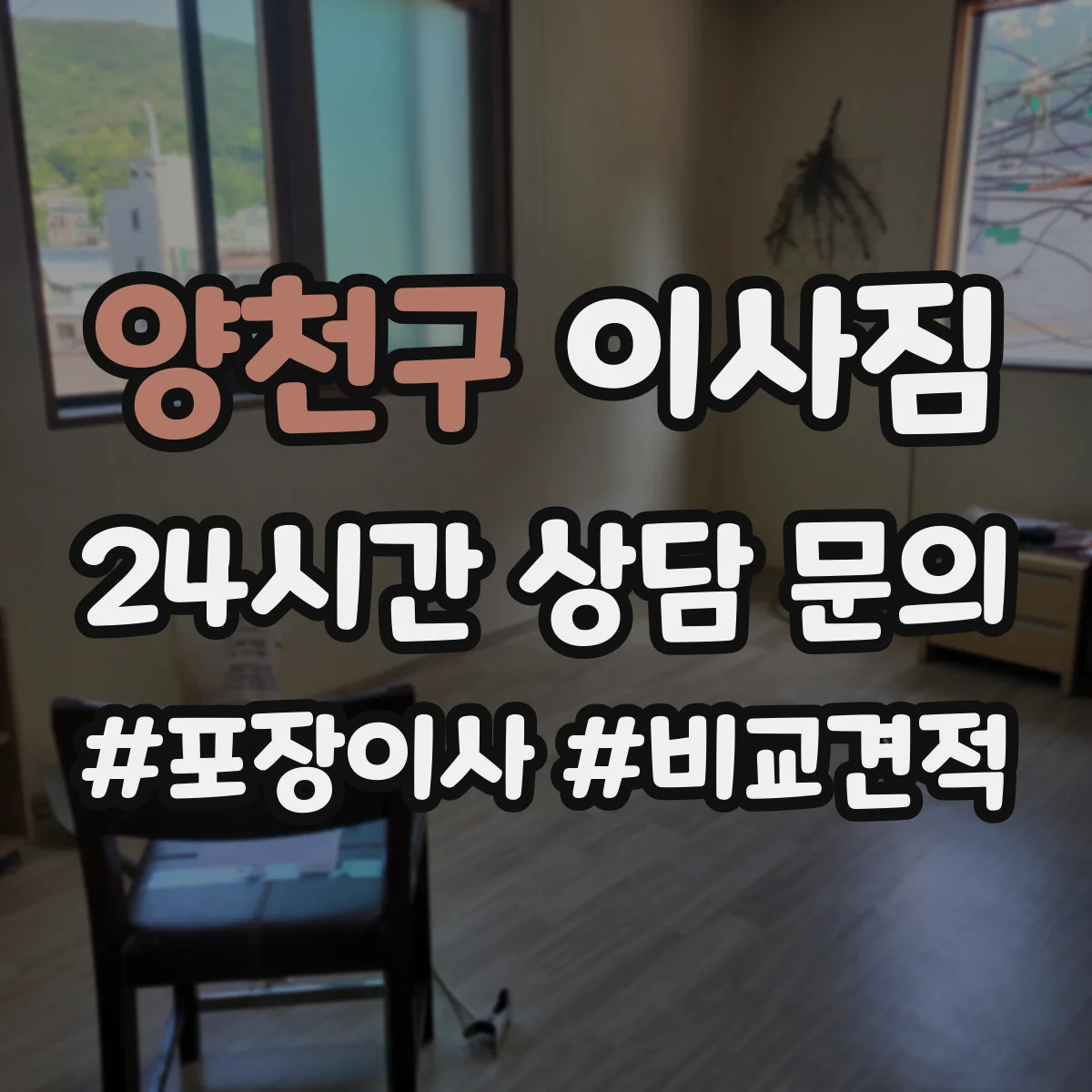 양천구 이사짐