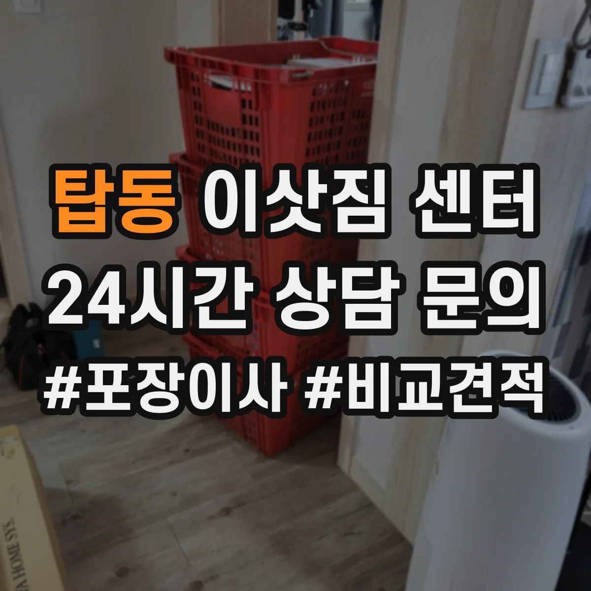 탑동 이삿짐 센터