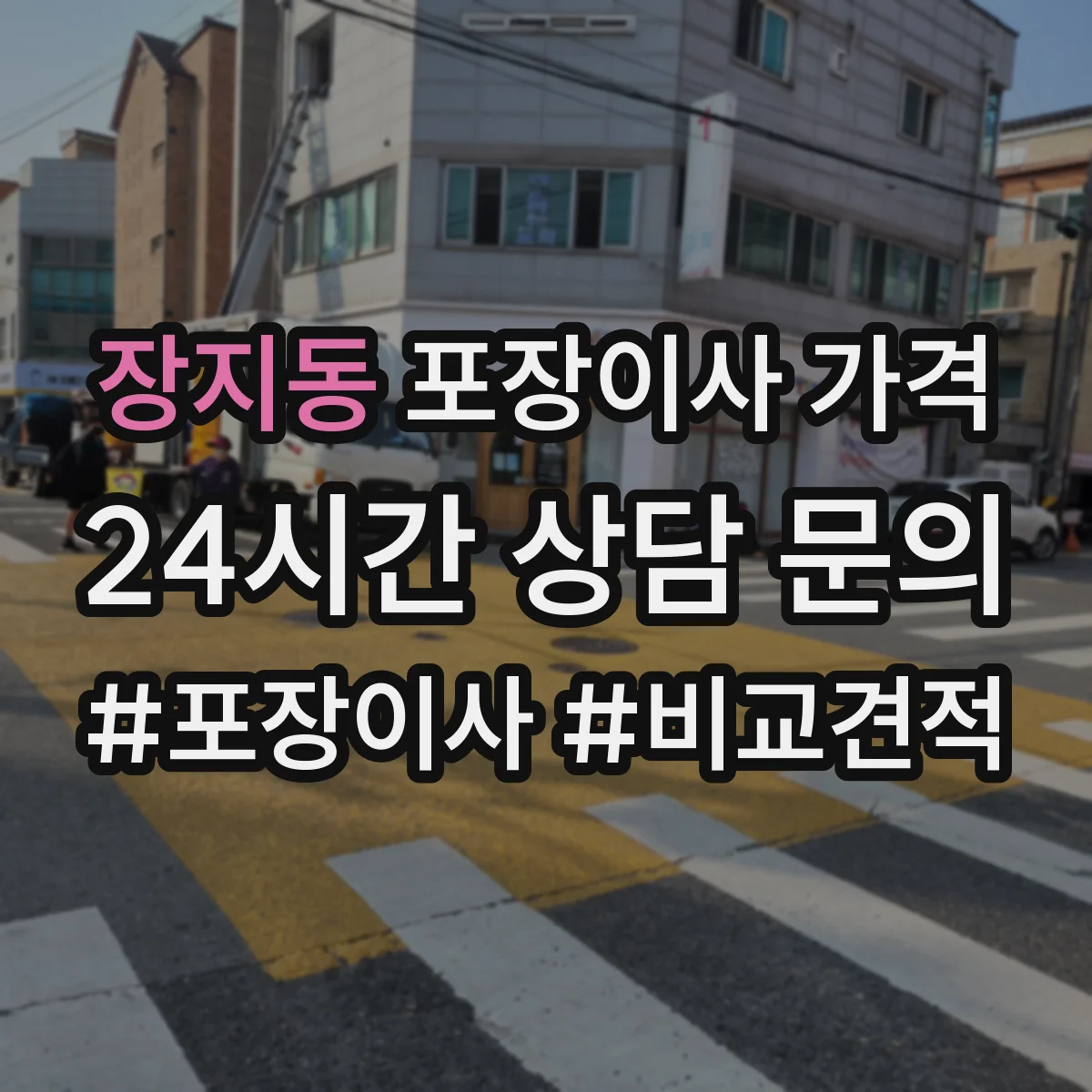 장지동 포장이사 가격
