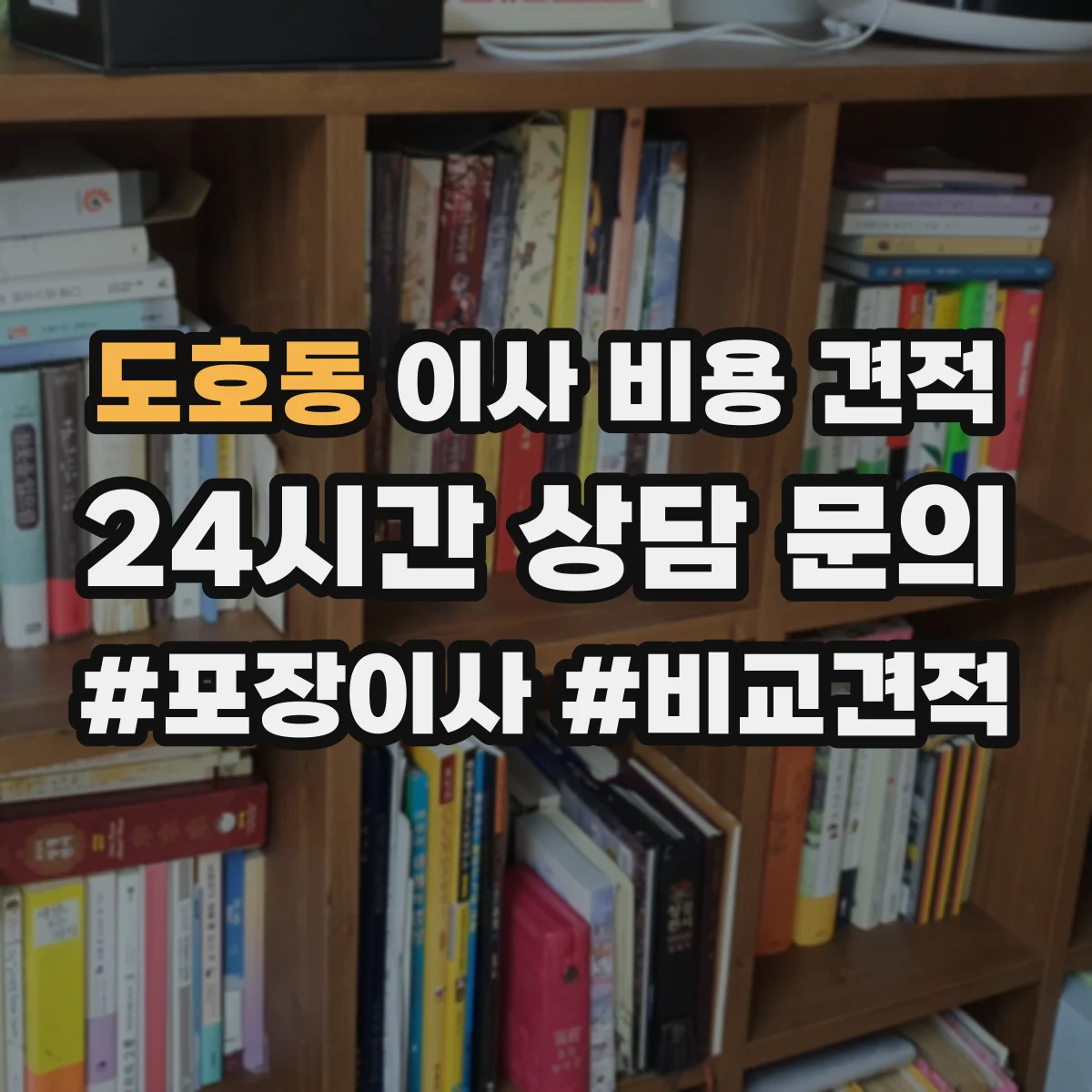 도호동 이사 비용 견적