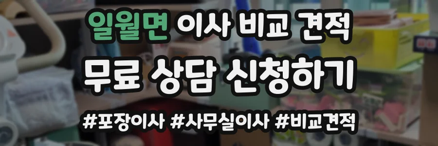 일월면 이사 비교 견적