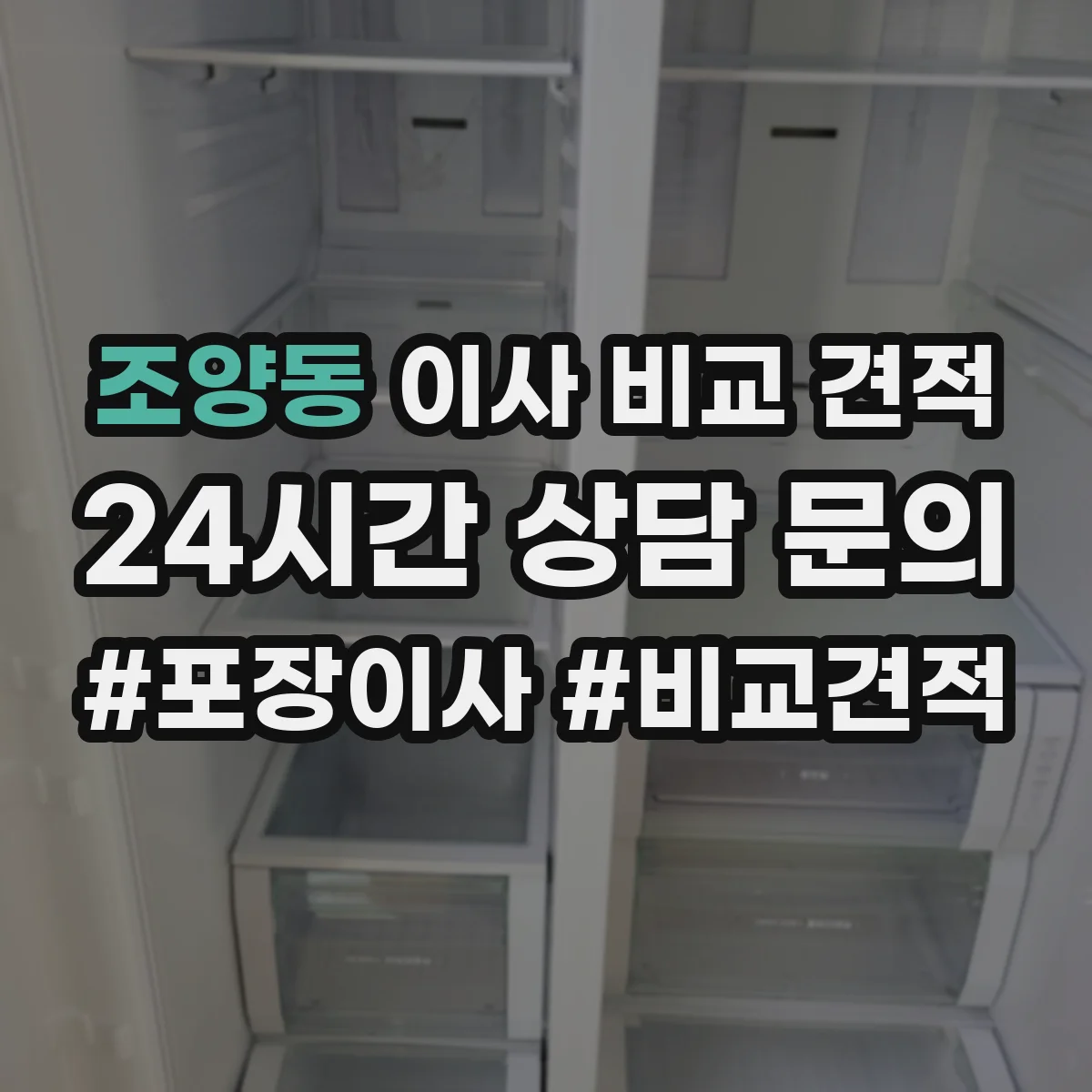 조양동 이사 비교 견적