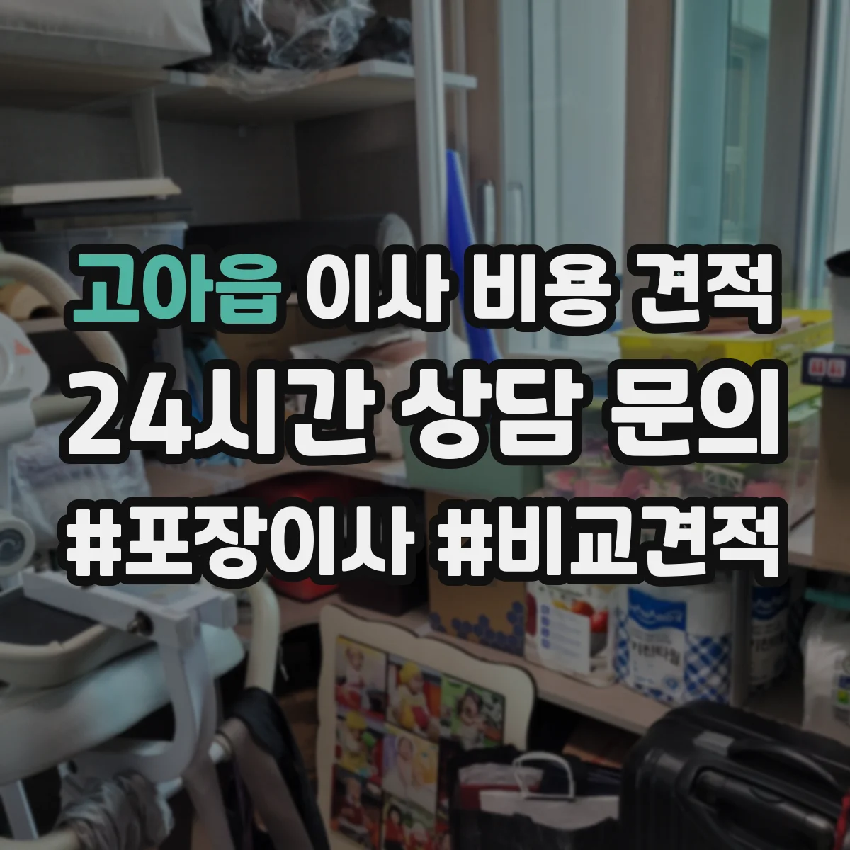 고아읍 이사 비용 견적